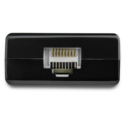 Мрежен адаптер StarTech USB 3.0 во Gigabit, хаб со 2 USB порти, црн