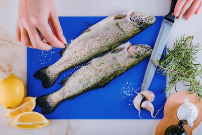 Set dërrasash fleksibile prerjeje HACCP, 6 copa, shumëngjyrëshe