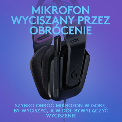 Set gaming Logitech G335 + G PRO X SuperLight 2, kufje 3.5mm, maus wireless, të zinj