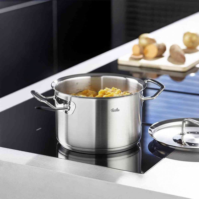 Сет тенџериња Fissler Original Profi Collection, 4 дела, нерѓосувачки челик, сребрена боја