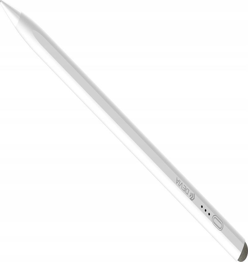 Laps dixhital Devia Stylus, për iPad 2018 dhe më të rinj, karikim USB C, i bardhë