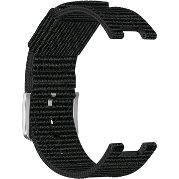 Rrip ore Eternico Canvas për Amazfit T-Rex, 25mm, najlon, i zi