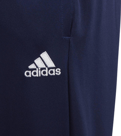 Pantallona sportive adidas Entrada 22 Jr HC0336, poliestër, për kalamaj, blu navy