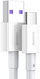 Kabllo USB Baseus USB A në USB C, 2 m, e bardhë