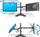 Mbajtëse tavoline për monitor Techly ICA-LCD-2524, për 2 ekrane 13-32", me qëndrim, e zezë