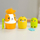 Lodër edukative Fisher-Price Preschool Pets Nesting Pets, set me 4 pjesë, shumëngjyrëshe