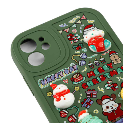 Fotroll për telefon TECH TIME Christmas Edition Deep Green