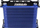 Mbajtëse radiatori vaji TurboWorks 262mm, set montimi, blu