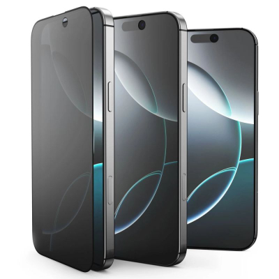 Заштитно стакло Tech-Protect Glass Spy+, приватност, за Samsung Galaxy S25 Edge, црно