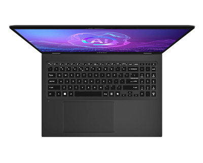 Laptop MSI Prestige 16 AI+ Evo B2VMG, 16", Intel Core Ultra 9-288V, 32GB RAM, 1TB SSD, Intel Arc 140V, i hirtë i errët