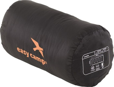 Thes gjumi Easy Camp Chakra Right, verë, poliestër, i zi