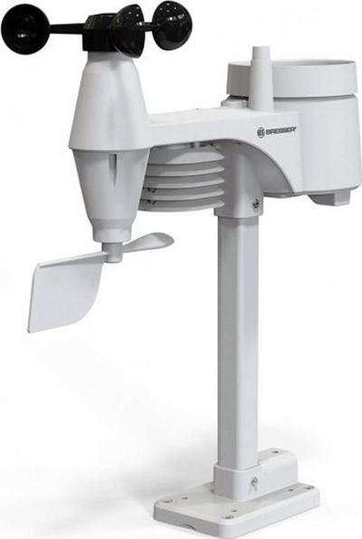 Stacion meteorologjik Bresser Wifi Profi 5-në-1, 16,8 cm, i zi