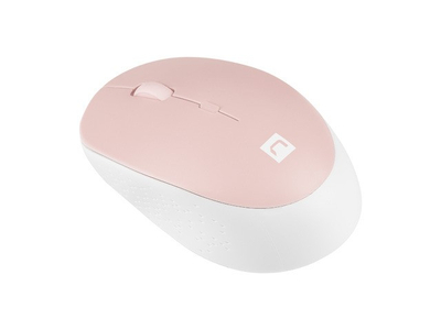 Mouse wireless NATEC Harrier 2, optik, Bluetooth, i bardhë rozë