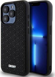 Mbulesë telefoni DKNY DKHCP15L3DRPWK, për iPhone 15 Pro 6.1", 3D Rubber, e zezë