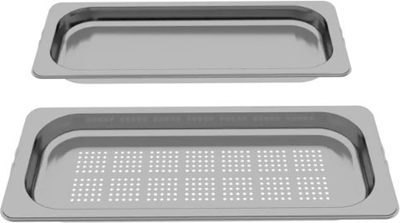Set ena avullimi Siemens HZ66D52, 2 copë, madhësia M, çelik inox