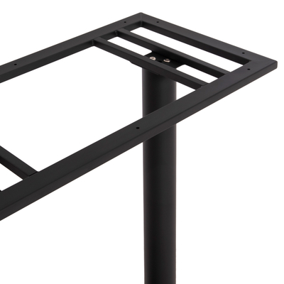 Bazë tavoline bari HM480, metal, 80x40x108 cm, e zezë