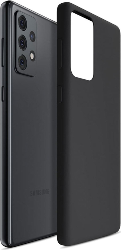 Mbulesë silikoni 3MK për Samsung Galaxy S24 FE S721, e zezë