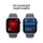 Apple Watch Series 11 GPS 46mm Silver Aluminium Case with Purple Fog Sport Band, S/M