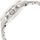 Orë burrash Casio Edifice EFV-560D-1AVUEF, çelik inox, kronograf, argjend me display të zi