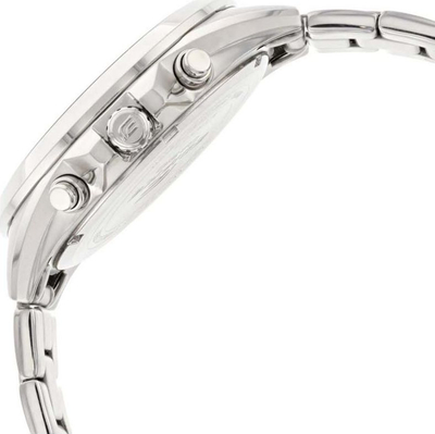 Orë burrash Casio Edifice EFV-560D-1AVUEF, çelik inox, kronograf, argjend me display të zi