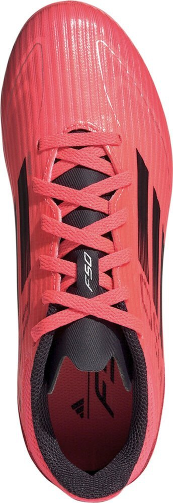 Këpucë futbolli Adidas F50 League Jr IF1377, FG MG, të kuqe