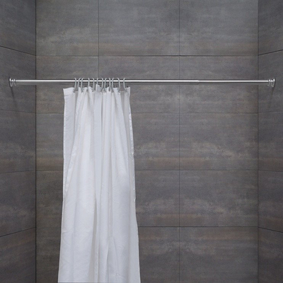 Шипка за завеса за туш GEDY Bathroom Cornice, телескопска 78 135cm, хромирана