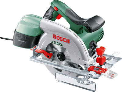 Кружна пила Bosch PKS 55A, 1200W, диск 160mm, зелена