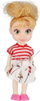 Kukull Mega Creative DOLL, 15cm, plastikë dhe tekstil, shumëngjyrëshe