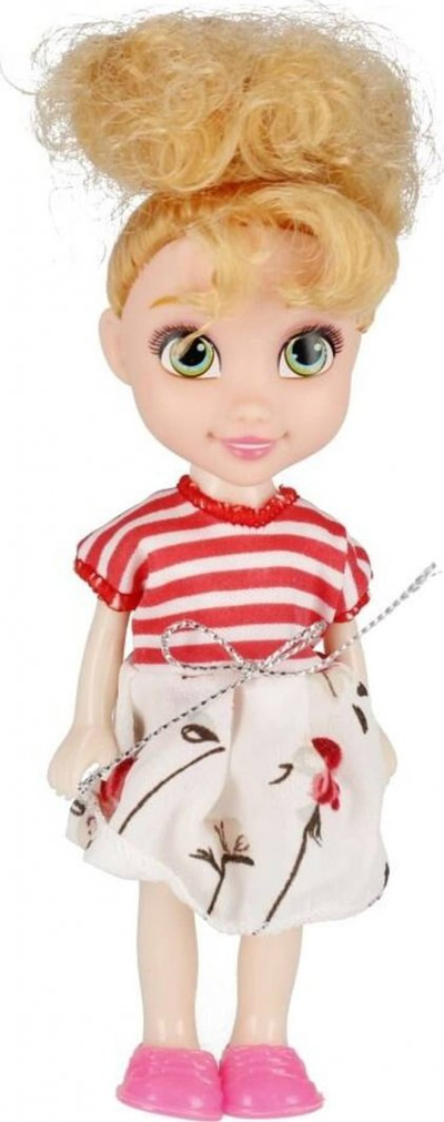 Kukull Mega Creative DOLL, 15cm, plastikë dhe tekstil, shumëngjyrëshe