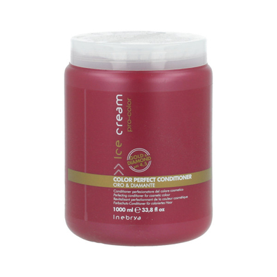Balsam për flokë të ngjyrosura Inebrya Oro & Diamante, 500 ml