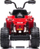 Motokarr elektrik për kalamaj Lean Cars Madman JS009, bateri 12V, 2 motorë, i kuq