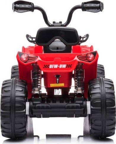 Motokarr elektrik për kalamaj Lean Cars Madman JS009, bateri 12V, 2 motorë, i kuq