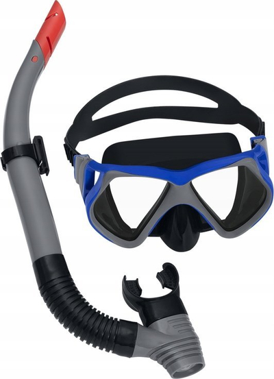 Set zhytjeje Bestway Black, maskë dhe tuba snorkel, e zezë
