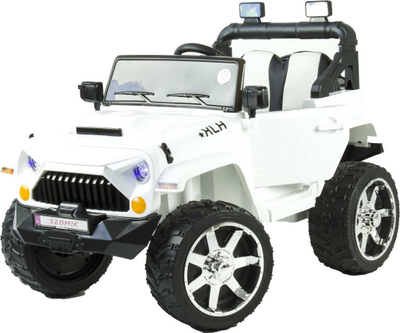 Makina elektrike për kalamaj Szomik Buggy 4x4, me pult, Bluetooth, e bardhë
