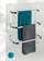 Mbajtëse peshqirësh Wenko Ladder 40891, 54.5 cm, çelik i kromuar, argjend