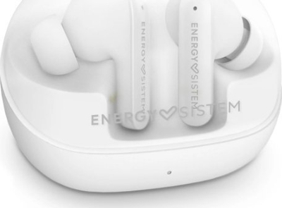 Слушалки TWS Energy Sistem Serenity ANC, Bluetooth 5.4, 25 часа батерија, бели