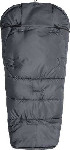 Qese gjumi për karrocë Sensillo Sleeping Bag Combi 3in1 Fleece, 80–100cm, që s’e merr uji, grafit gri