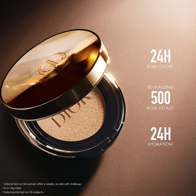 Fondatinë cushion Dior Dior Prestige Le Cushion Teint De Rose 012 Porcelaine, SPF 50 PA+++, e çelët