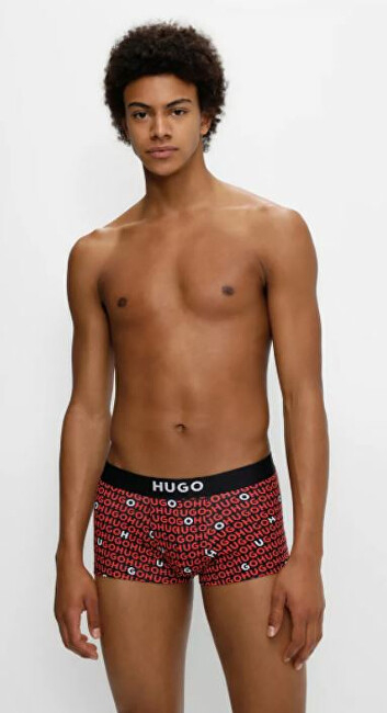 Set mbathje për meshkuj Hugo Boss, 2 palë, të kuqe/zeza