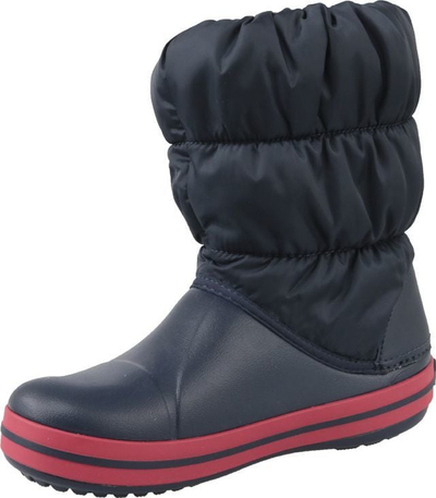 Зимски чизми за деца Crocs Winter Puff Boot Jr 14613, лесни, сини