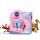 Set balsamësh buzësh Nivea Love Essential Trio, Original, Overnight Care, Blackberry Shine, 3 x 4.8 g