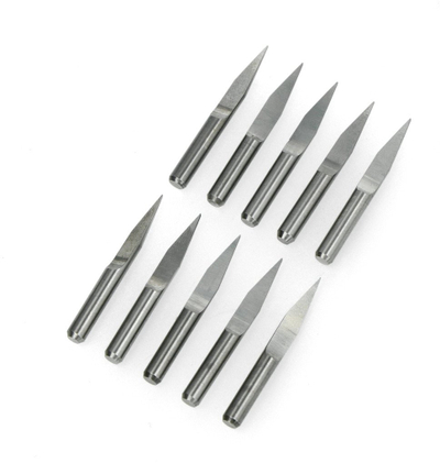 Freza CNC tip V 20°, majë 0.2 mm
