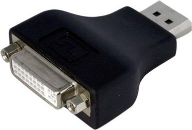 Përshtatës StarTech DisplayPort DP2DVIADAP , AV DVI-I, i zi