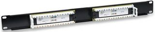 Пач панел Intellinet Network Solutions, UTP Cat6, 16 порти, 1U, црн