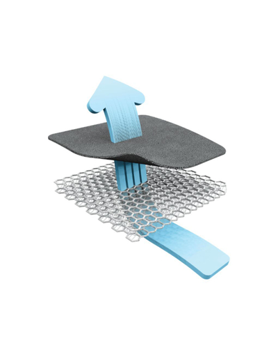 Jastëk veror për karrocë AeroMoov Air Layer, 3D ajrosës, pambuk organik, antracit