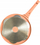 Tigan për krepa Maestro MR-1222-B Smile, 26cm, alumin, portokalli me të zezë