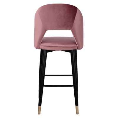 Karrige bar Harper HM8526.02, velvet, kornizë metalike, dusty apple