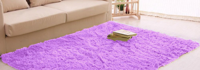Tapet Shaggy Living Room, 140 x 200 cm, i vjollcë