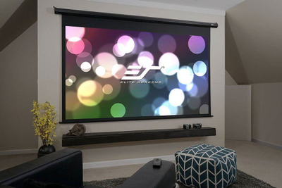 Електричен проекторски екран Elite Screens Spectrum, 100\", 16:9, црн
