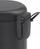 Kosh mbeturinash Gedy Potty Softclose, 3L, çelik inox, e zezë mat
